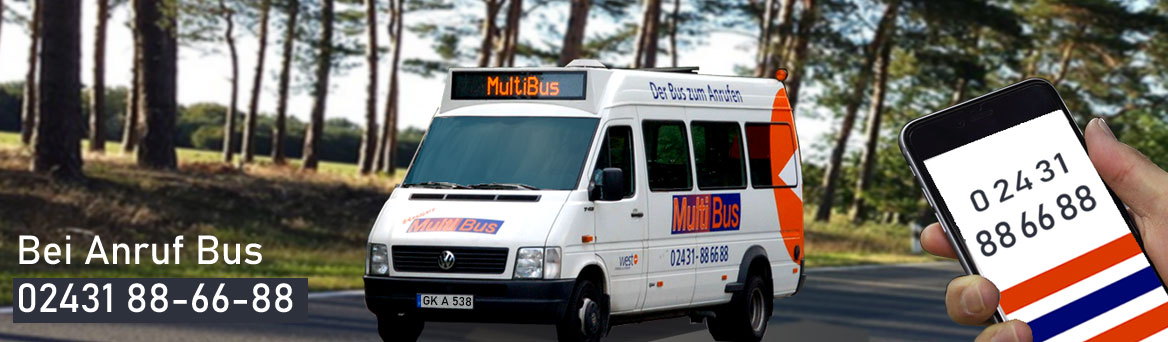 MultiBus Kreis Heinsberg Bus auf Bestellung