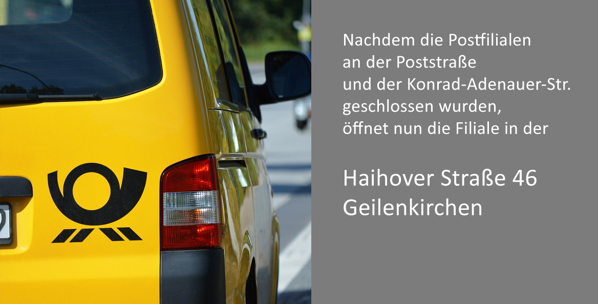 Deutsche Post Filiale in Geilenkirchen