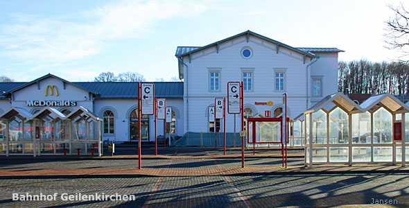 Bahnhof Geilenkirchen ÖPNV Nahverkehr