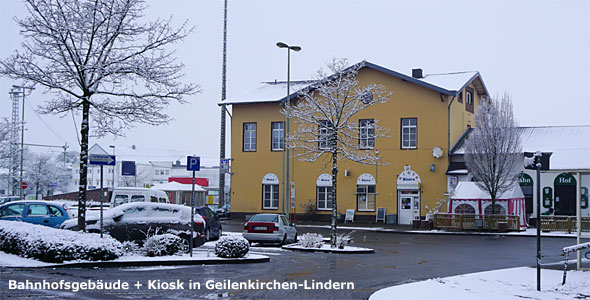 Bahnhof Lindern ÖPNV Nahverkehr