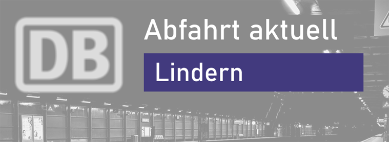 Abfahrt Bahnhof Geilenkirchen Lindern