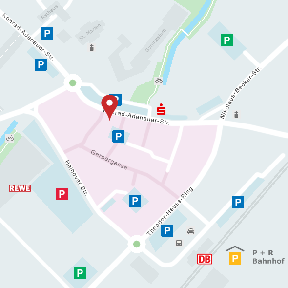 Karte Parken Trauzimmer Haus Basten Geilenkirchen