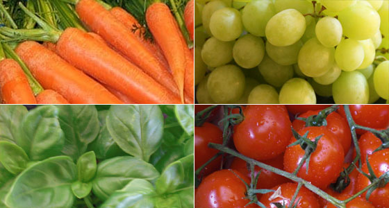 Grünfutter Liste 2 Gartengemüse, Obst und Frucht