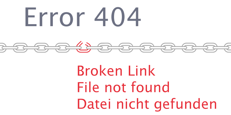 Error 404 Grafik